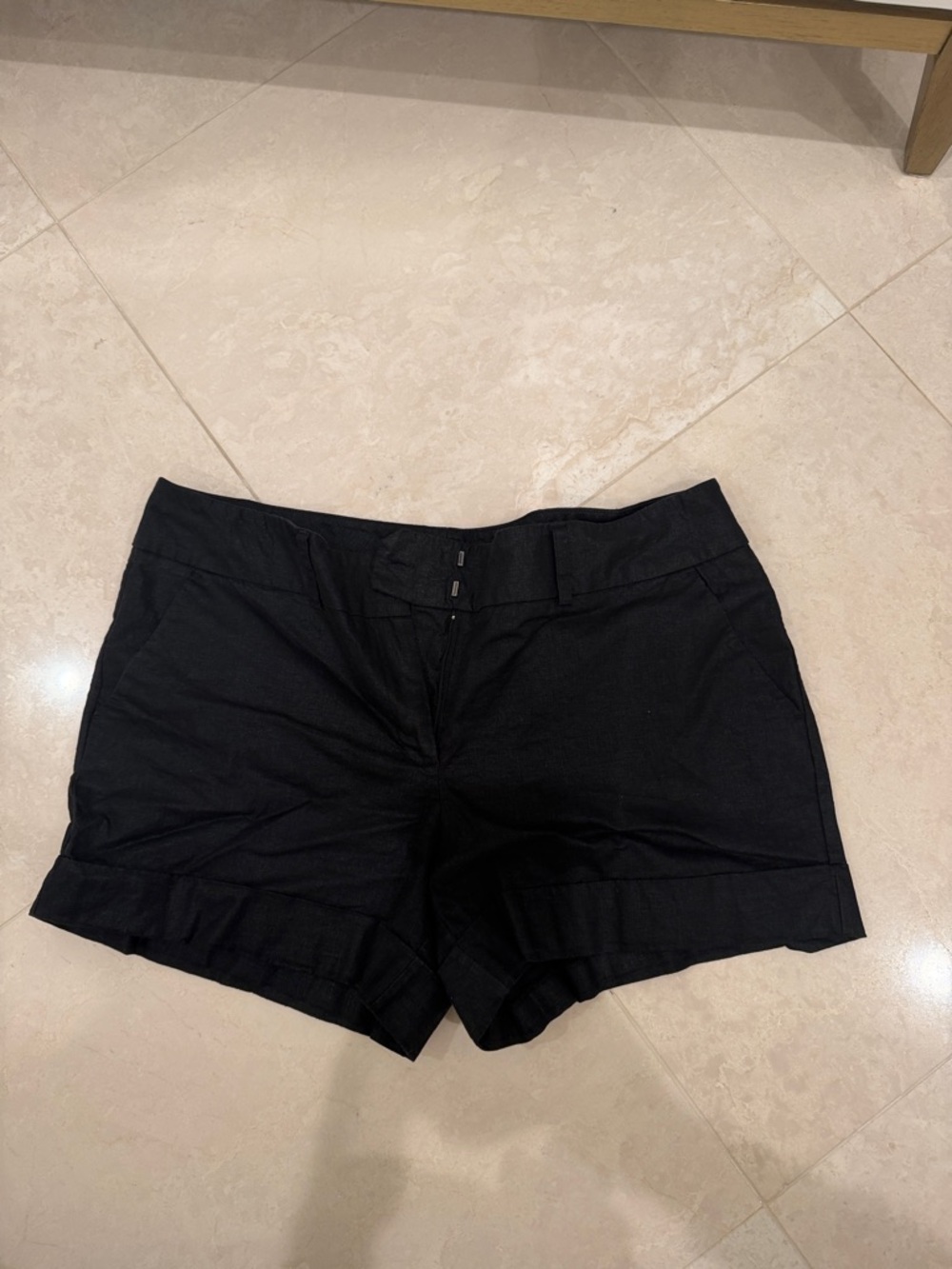 Vintage New York & Company Black Tailored Shorts